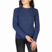 Pulovere 100% Cashmere C-NECK-W Albastru