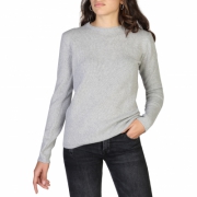 Pulovere 100% Cashmere C-NECK-W Gri