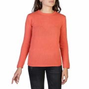 Pulovere 100% Cashmere C-NECK-W Portocaliu