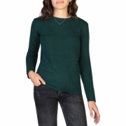 Pulovere 100% Cashmere C-NECK-W Verde