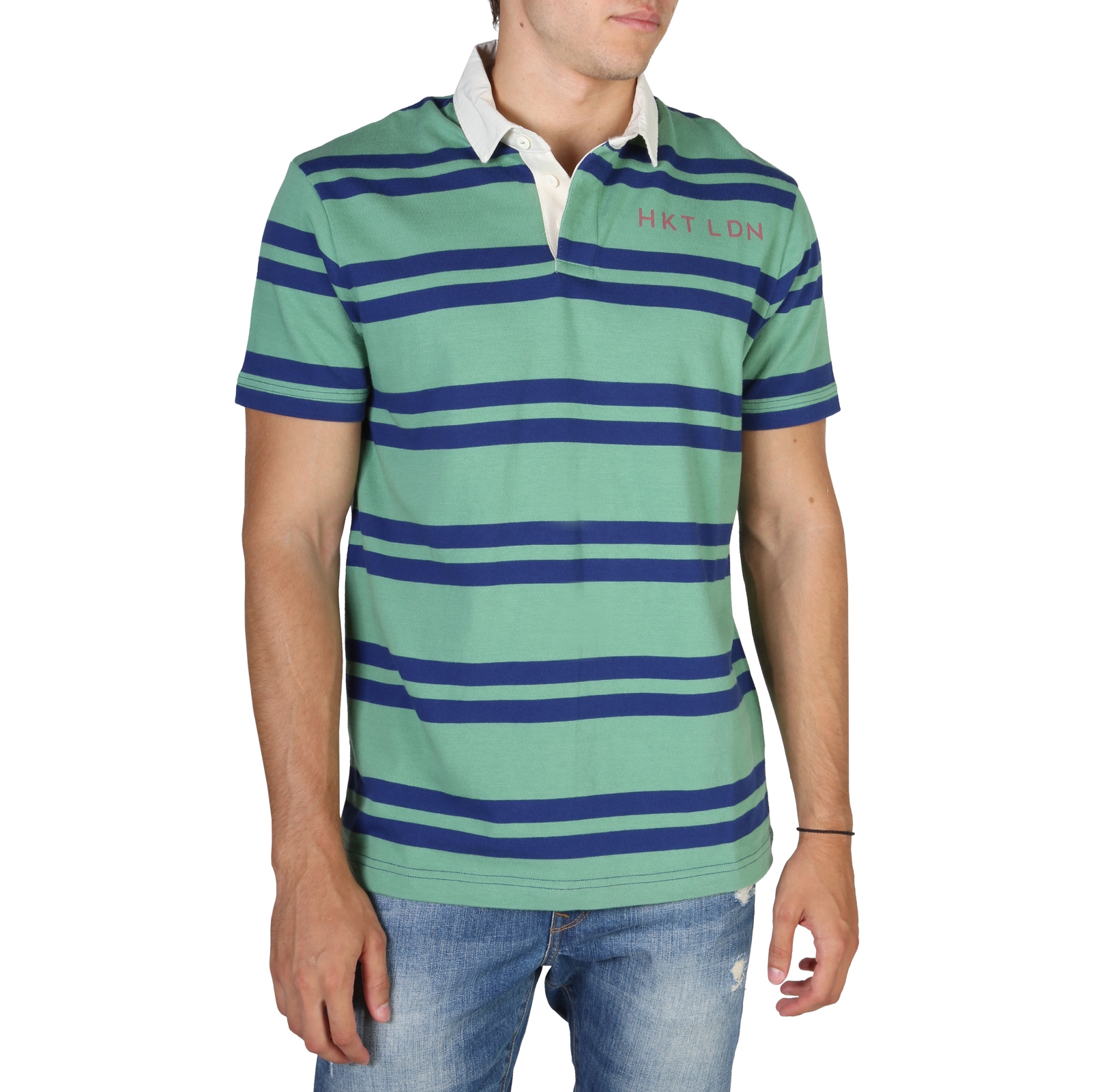 Tricouri polo Hackett HM570732 Verde