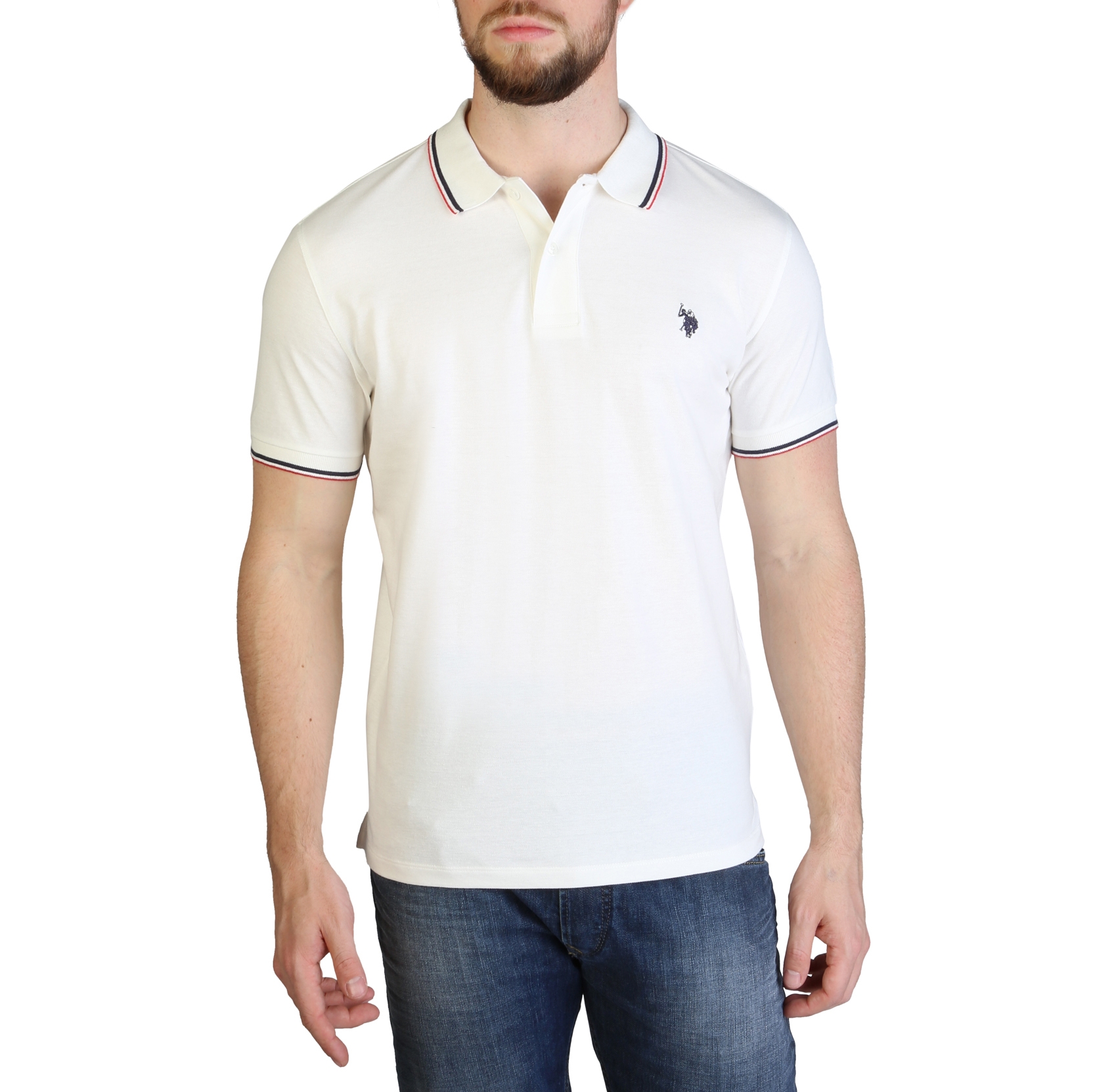 Tricouri polo U.s. Polo Assn. 59619 Alb